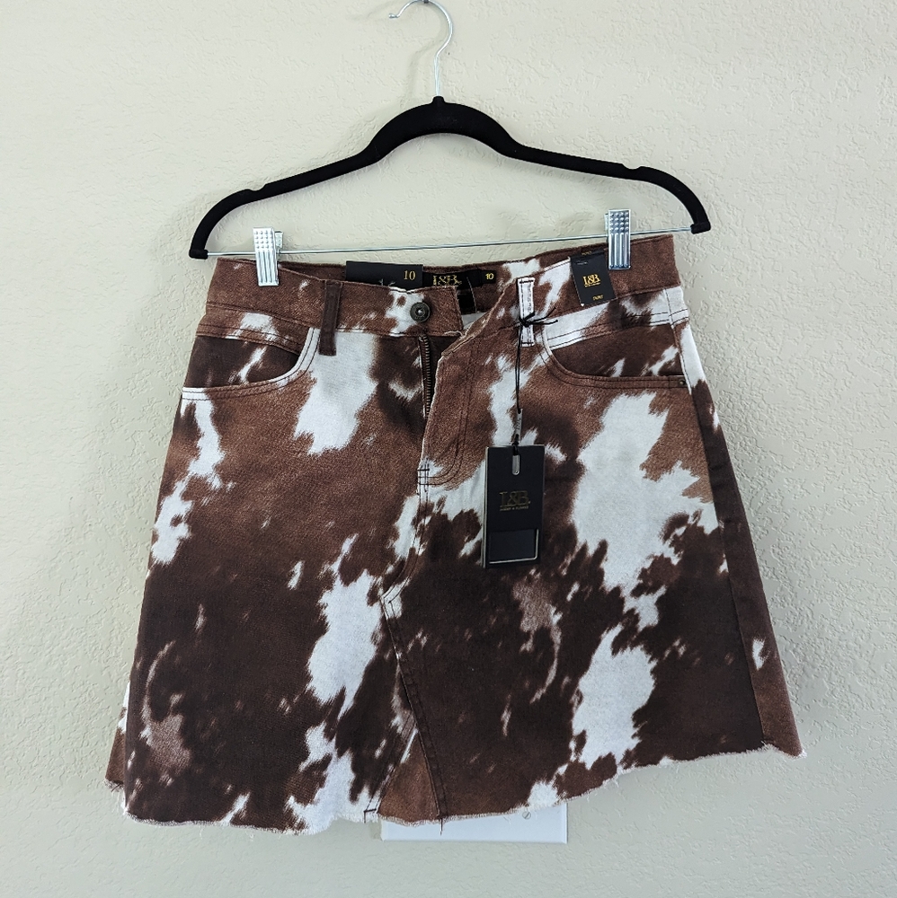 Cowhide Skirt NWT